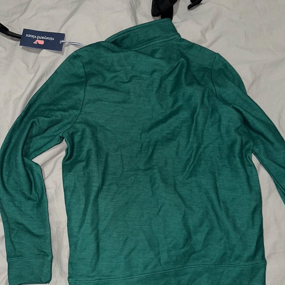 Vineyard Vines Sweater Quarter Zip Boys M(12-14) NWT $60 Retail - Picture 2 of 4